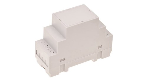 Z106J ABS V0 - Obudowa modułowa na szynę Z106 jasna ABS V0
