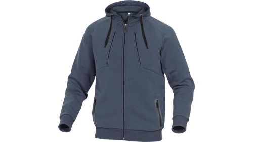 Bluza z molton poliestru/bawełna kolor granatowy rozmiar XXL ANziOBMXX