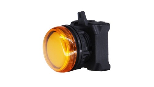 Światło kontrolne – reflektor, kolor: Pomarańczowy, otwór: 22.5mm, IP65, Montaż panelowy