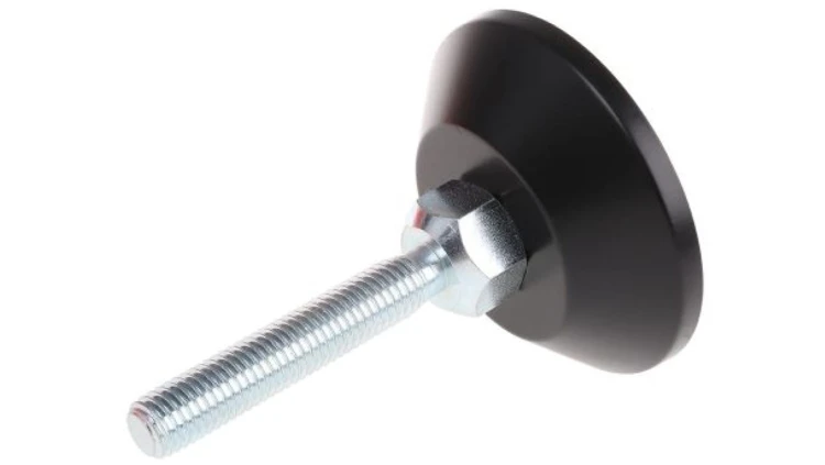 Stopka regulowana, rowek: 8mm, gwint: M12, Stopka przestawna, 12mm, Stopka