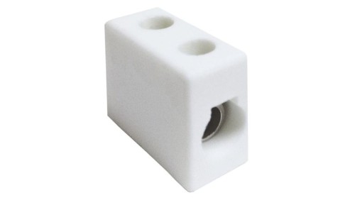 10mm² Złącze wtykowe do druku Biały 1-żyłowe, Wkręcane, 450 V Śruba