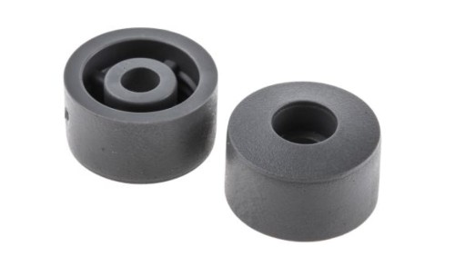 Nóżki antywibracyjne, Ø 15.5mm, materiał: PE, RS PRO