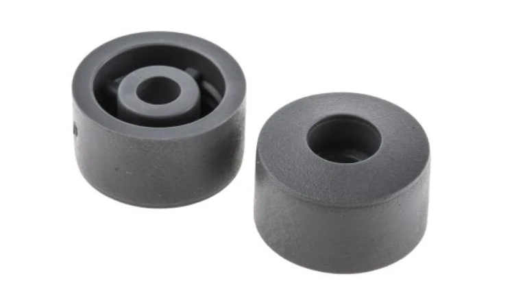 Nóżki antywibracyjne, Ø 15.5mm, materiał: PE, RS PRO