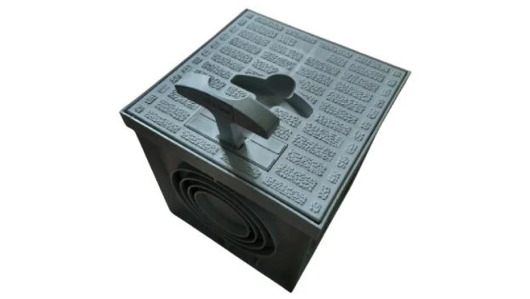 Studzienka odgromowa gruntowa kontrolno-pomiarowa z pokrywą z rączką 300x300x300 IP40 Italine