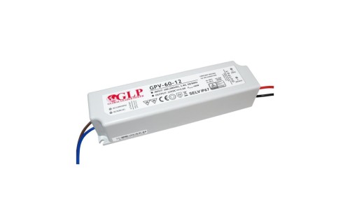 Zasilacz hermetyczny IP67 do oświetlenia LED 12V 5A 60W wodoodporny GLP