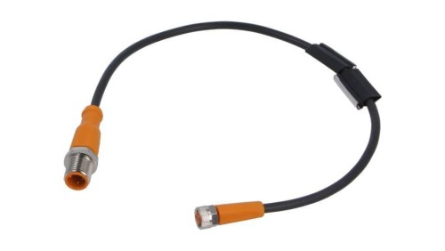 Przewód Adapter (przedłużacz) Złącze A: M12 Wtyk (prosty, 3-PIN) Złącze B: M8 Gniazdo (proste, 3-PIN) 0,3 m IP65/IP67/IP68/IP69K