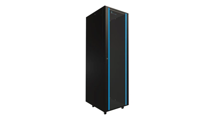 Szafa rack stojąca Extralink 42U 600x800 Czarna