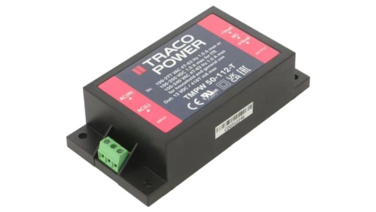 Zasilacz impulsowy, do wbudowania, 50W, 12VDC, 4167mA, TMPW, 89 TMPW 50-112-T