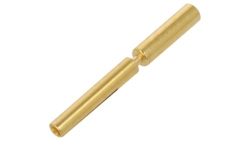 Styk M12 żeński złocony 0,13-0,25mm 21011009021