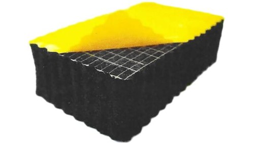 Izolacja akustyczna Nitryl, PVC, 1m x 1m x 6mm RS PRO