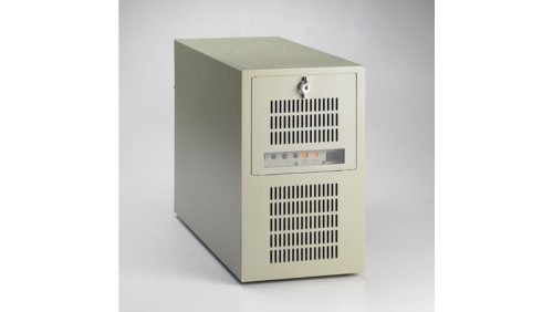 Obudowa do montażu na biurku/ścianie dla płyty głównej ATX/MicroATX z dwoma zatokami dysków 3,5 Hot-Swap 500W IPC-7220-50C