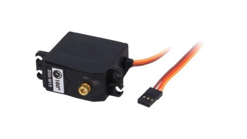 Silnik: serwomechanizm 4,8÷7, 2VDC standard analogowe metal SER0019