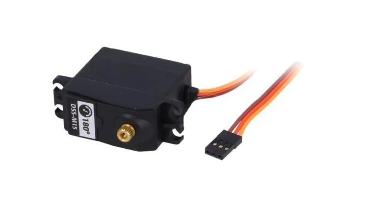 Silnik: serwomechanizm 4,8÷7, 2VDC standard analogowe metal SER0019