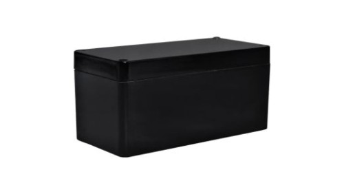 Obudowa Czarny IP68 Silikon, 190 x 75 x 75mm, RS PRO