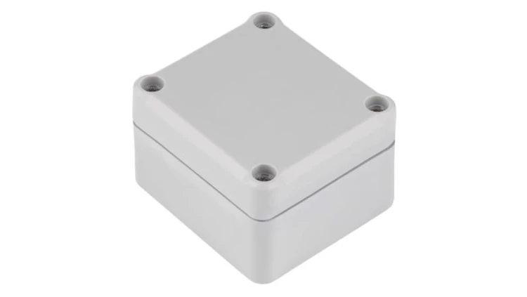 Obudowa ekranowana Szary IK09, IP67 Poliuretan, 63.15 x 57.1 x 36.65mm, RS PRO