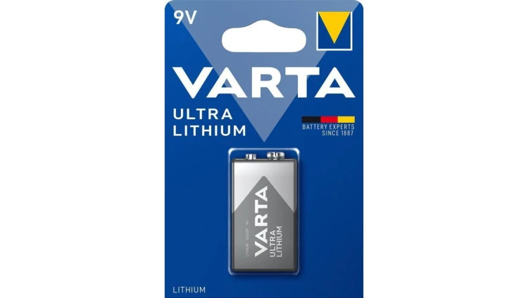 Varta Lithium 9V CR-V9 / L522 / LA522 / 6f22 6122