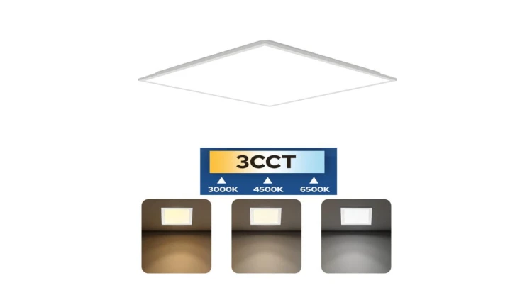 Panel LED backlit 60x60, podtynkowy, 50W, 5000lm, 3CCT, IP20, kwadratowy, biały, ANDROMEDA HOROZ