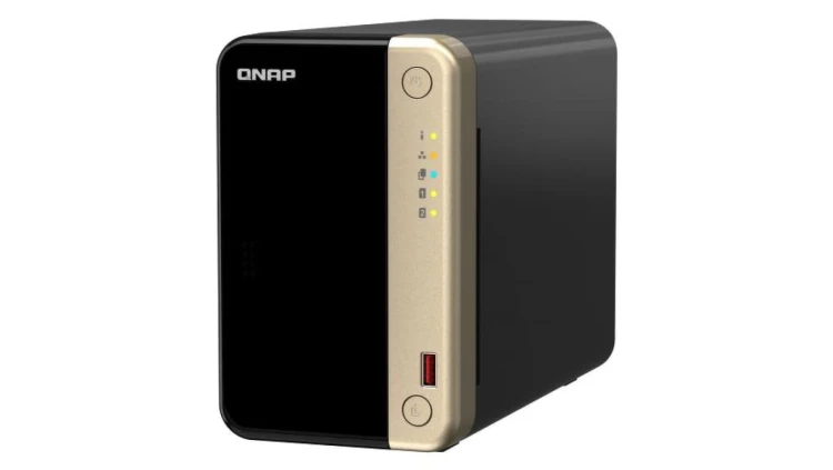QNAP TS-264-8G 2-zatokowy serwer NAS, Intel Celeron, 8GB RAM, 2x 2,5GbE RJ-45, Tower