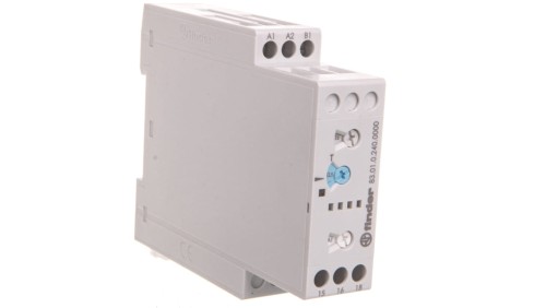 Przekaźnik czasowy 1P 16A 24-240V AC/DC 0,05s-10dni wielofunkcyjny AI, DI, GI, SW,BE, CE, DE, WD 83.01.0.240.0000
