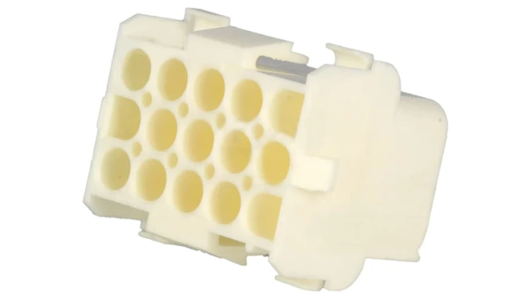 Wtyk gniazdo przewód-przewód męskie żeńskie 6,35mm 15-PIN 926647-3