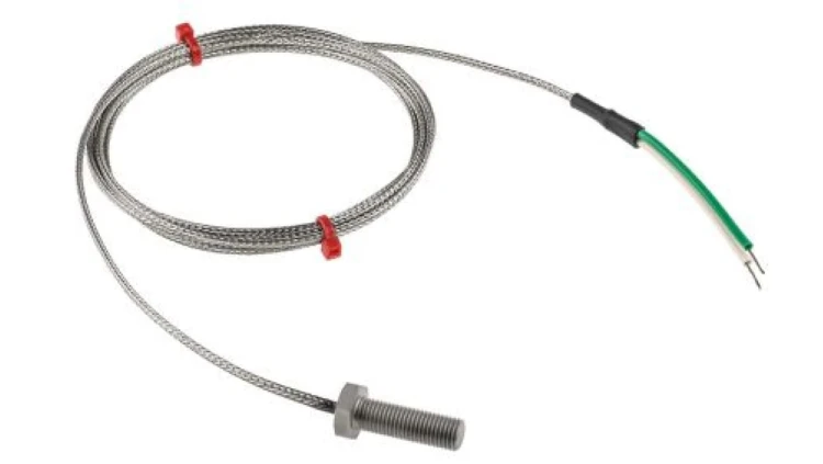 Termopara typ K do +250C 25mm kabel 2m, Stal nierdzewna IEC