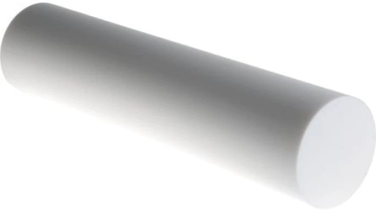 Pręt z fluorowego tworzywa sztucznego PTFE, Ø 70mm x 300mm, kolor: Nieprzezroczyste