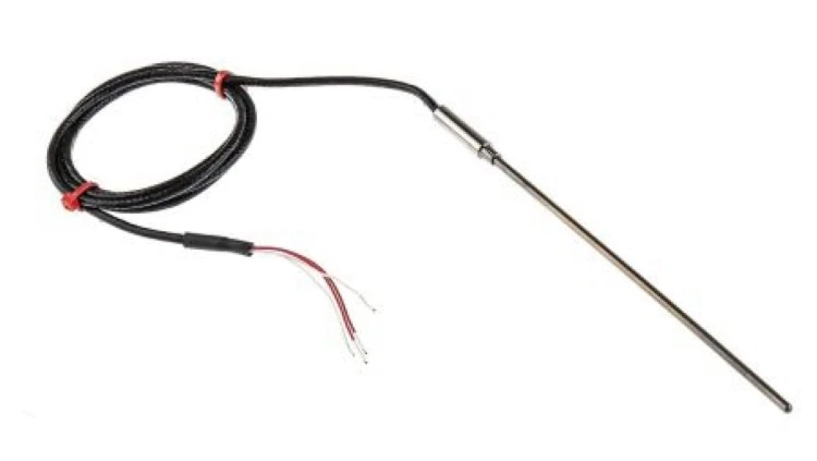 Termopara typ PT 100, -50C do +500C 150mm kabel 1m, Stal nierdzewna