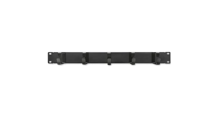 Qoltec Solidny stalowy Organizer kabli do szaf RACK 19 1U