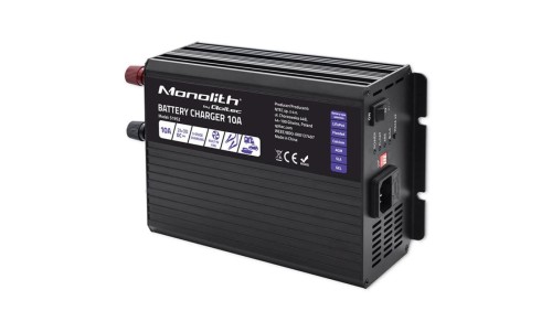 Inteligentna ładowarka Monolith do akumulatorów LiFePO4 AGM GEL SLA 10A 24V