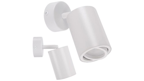 Lampa kinkiet oprawa ścienno-sufitowa BEMOL SPT regulowany spot GU10 biały 03538 STRUHM