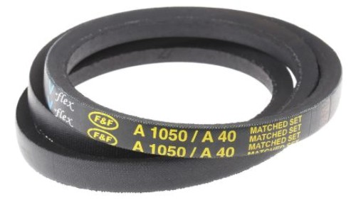 Pas napędowy, profil A, materiał: PET, guma, 13mm x 8mm x 1.01m, RS PRO