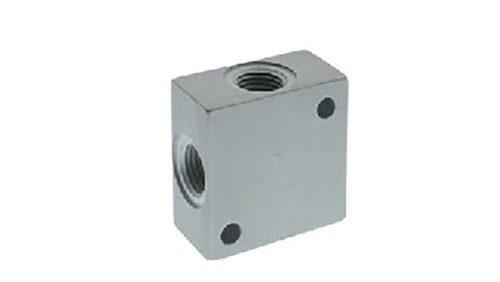 Pneumatyczny adapter teowy gwintowany, 100 barów 176-1098 /10szt./