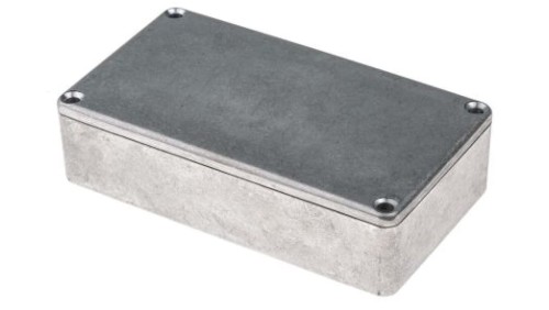 Obudowa ekranowana Srebrny IP66 Neopren, 114.5 x 63.6 x 30.3mm, RS PRO