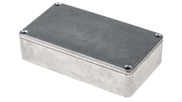 Obudowa ekranowana Srebrny IP66 Neopren, 114.5 x 63.6 x 30.3mm, RS PRO