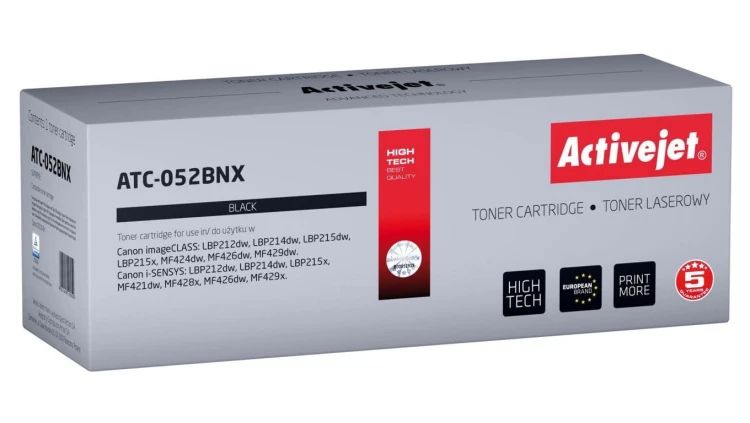Toner Activejet ATC-052BNX (zamiennik Canon 052BK XL Supreme 9200 stron czarny)