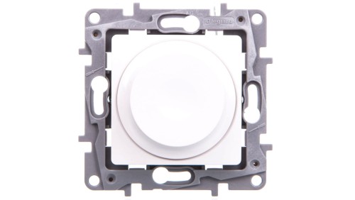 NILOE Ściemniacz obrotowy 300 W 2 przewodowy biały 764588