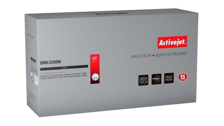 Bęben Activejet DRB-2000N (zamiennik Brother DR-2000/DR-2005 Supreme 12000 stron czarny)