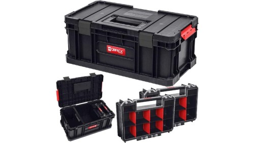 Skrzynka narzędziowa TWO TOOLBOX + 2 x Organizer TWO MULTI 257x181x65mm QBRICK SYSTEM