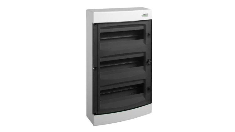 Rozdzielnica modułowa 3x12 natynkowa IP40 drzwi przeźroczyste PNS
