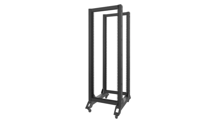 Stojak instalacyjny OPEN RACK 19 LANBERG 32U 600x800 czarny OR01-6832-B