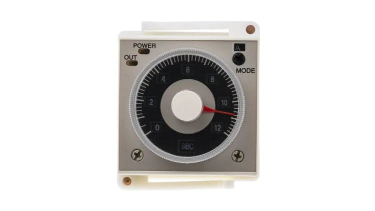 Przekaźnik czasowy zwłoczny Wielofunkcyjne funkcyjny 0.1 s → 300h DPDT 2-stykowy DPDT 220V ac
