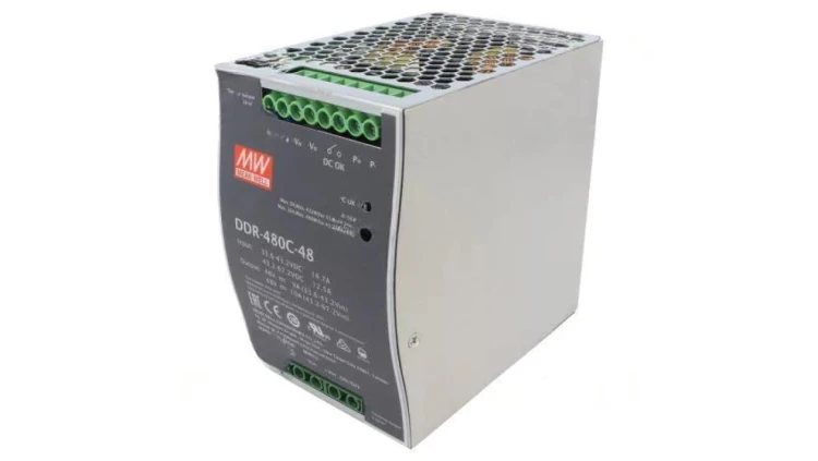 Przetwornica DC/DC 480W 33, 6-67, 2VDC 48VDC DDR DDR-480C-48