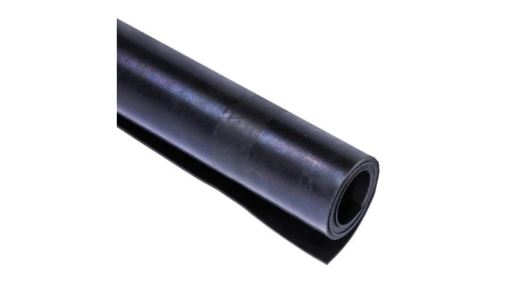 Arkusz gumy, Czarny, 1.4g/cm³, 1m x 600mm x 1.5mm, RS PRO