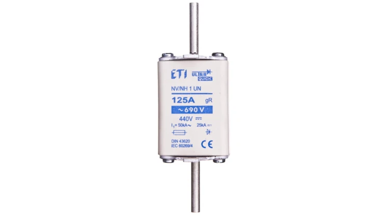 Wkładka bezpiecznikowa NH1 125A gR 690V 004333212 /3szt./