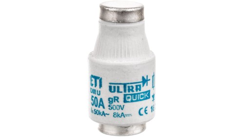 Wkładka bezpiecznikowa 50A DIII gR 500V DIIIUQ50A E33 004323002