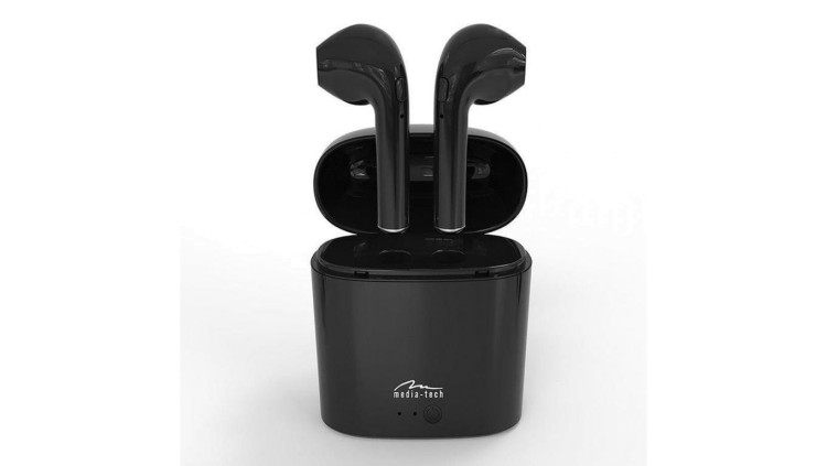 Słuchawki Media tech MT3589K (douszne Bluetooth z wbudowanym mikrofonem kolor czarny