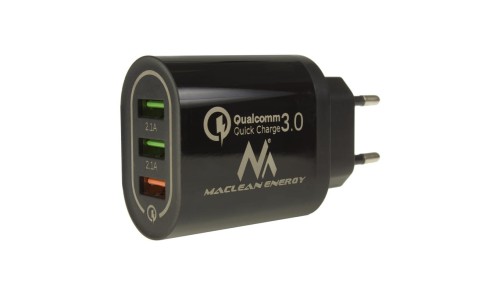 MCE479 B uniwersalna ładowarka USB Adapter do ładowania 3xUSB
