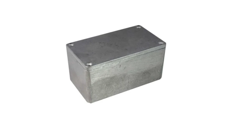 Obudowa Srebrny IP65 Neopren, 115 x 65 x 55mm, RS PRO