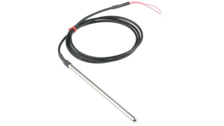 Termopara typ PT 100, -50C do +250C 150mm kabel 1m, Stal nierdzewna