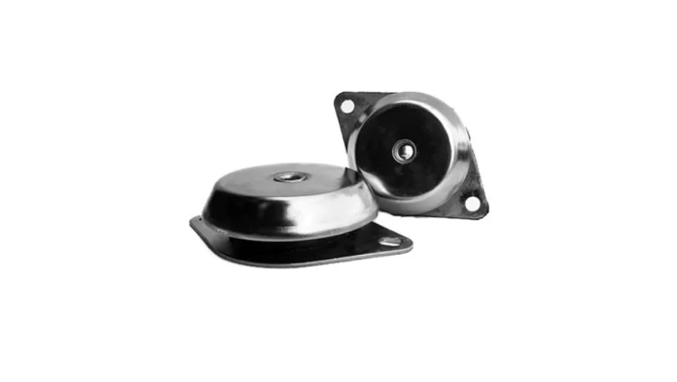 Nóżka z gwintem, M10, Ø 92mm, materiał: Guma 45Shore A, RS PRO